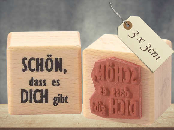 Stempel Schön , das es ich gibt