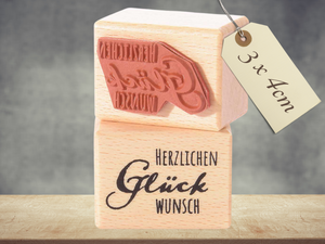 Stempel Herzlichen Glückwunsch