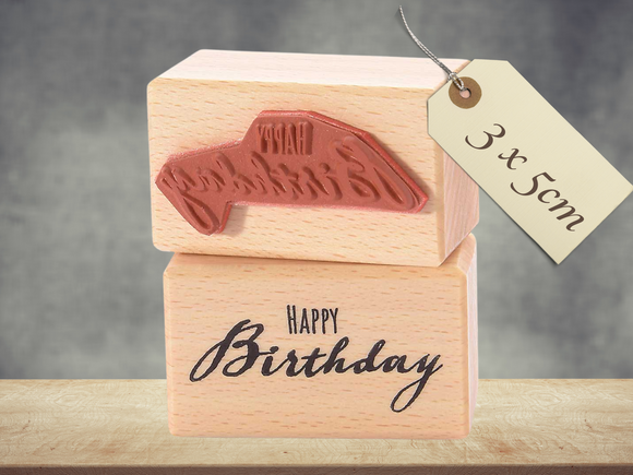 Stempel Happy Birthday