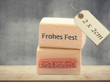 Stempel Frohes Fest Weihnachten