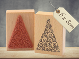 Stempel Weihnachtsbaum Tannenbaum Christbaum Weihnachten